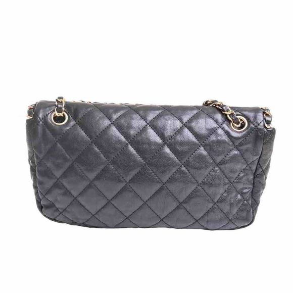 Chanel Lambskin Chain Shoulder Bag Black - Picture 2 of 9